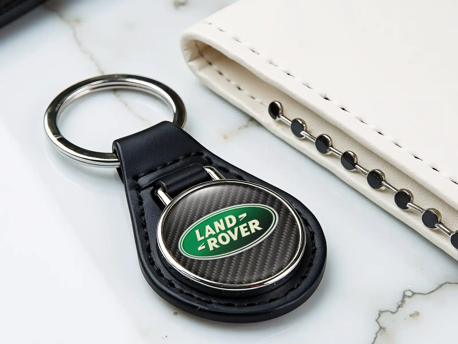 Land Rover Schlüsselanhänger Leder Stilvoll Modern Tuning Kraft